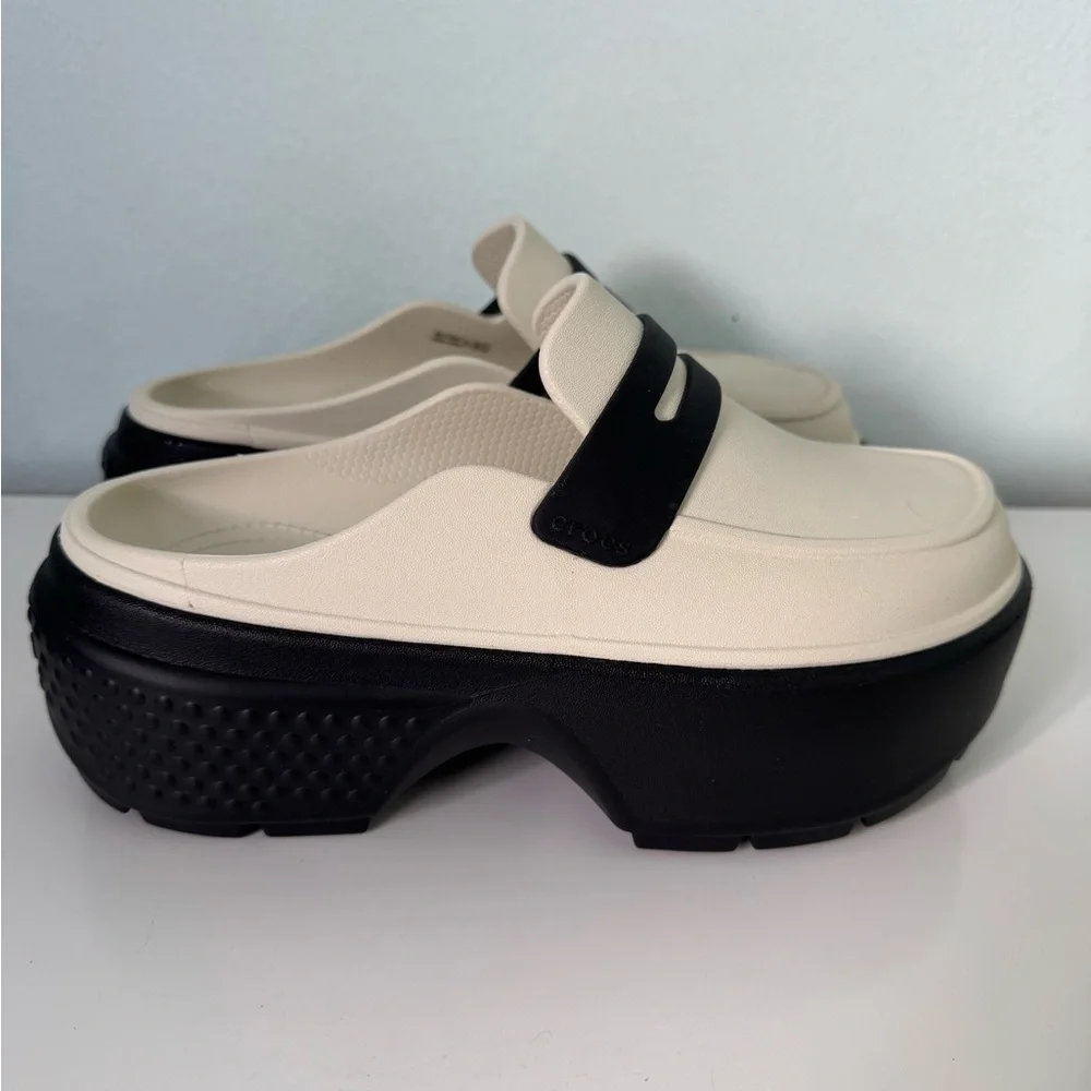 NEW Crocs Stomp Loafers Platform s 7 - Picture 5 of 6